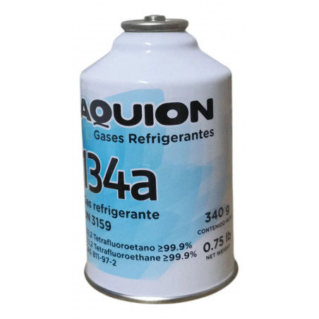 GAS 134A AQUION PERFORADO C/VALV 340G