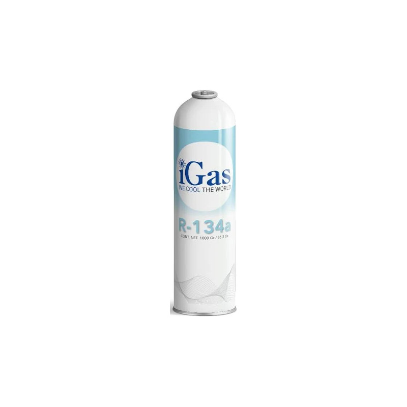 GAS 134a 1KG. GAS REFRIGERANTE GAS 134a 1KG. GAS REFRIGERANTE