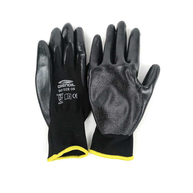 GUANTE RECUB PALMA NITRILO T-10 GUANTE RECUB PALMA NITRILO T-10