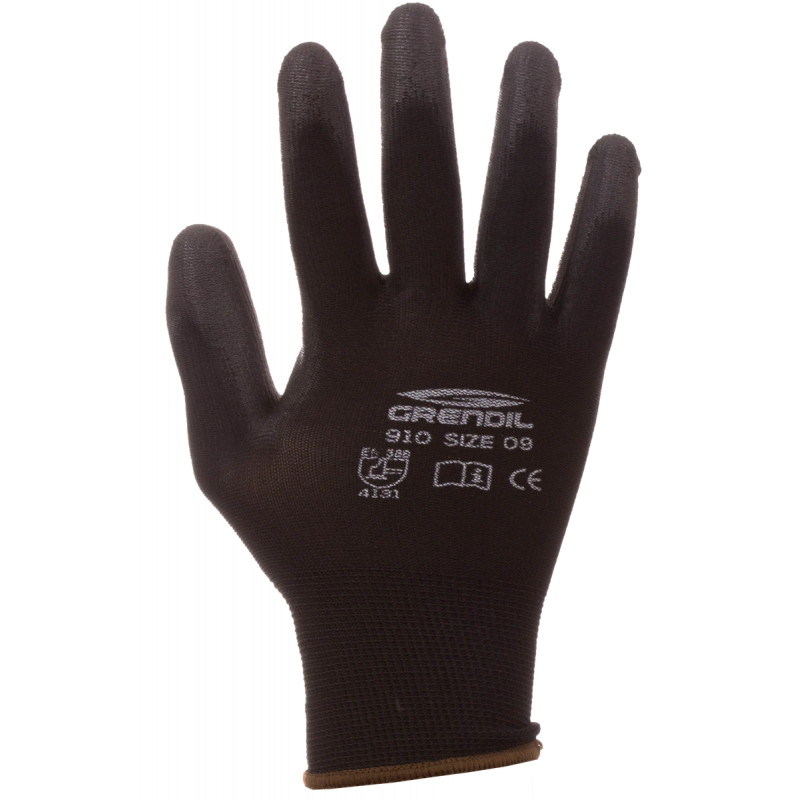 GUANTE RECUB PALMA NITRILO T-9 GUANTE RECUB PALMA NITRILO T-9