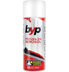 PINTURA AEROSOL BLANCO BRILLANTE 400ML.