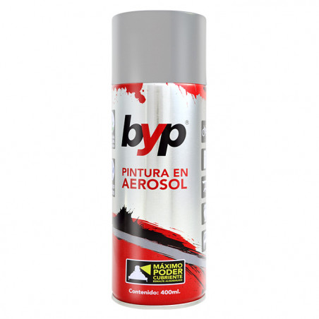 PINTURA AEROSOL ALUMINIO ALQUIDALICO 400ML.