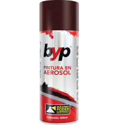 PINTURA AEROSOL CHOCOLATE ALQUIDALICO 400ML.